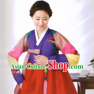 Korean Mother National Costumes Traditional Hanbok Clothes online Shopping for Women