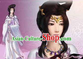 Chinese costumes costume asian fashion oriental clothing wig clothes traditional Chinese costumes costume asian fashion oriental clothing wig clothes traditional