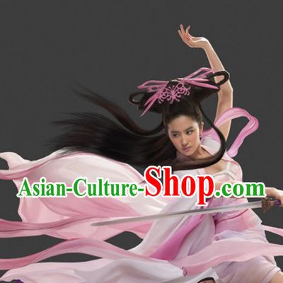 Chinese Black Fairy Wigs for Women