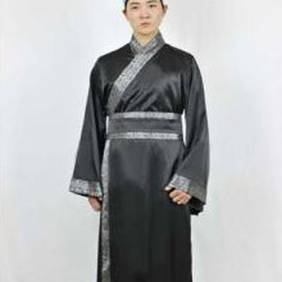 Chinese Traditional Scholar Costumes and Hat for Men