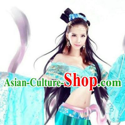 Asian Fashion Witch Sexy Halloween Costumes Complete Set