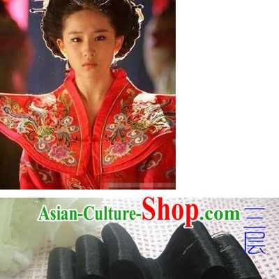 Chinese Traditional Black Hair Extension