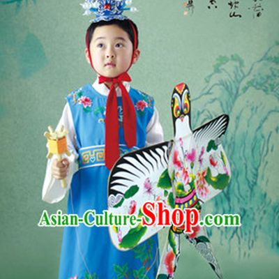 Chinese Traditional National Costumes Jia Baoyu Costume Hair Accessories for Kids