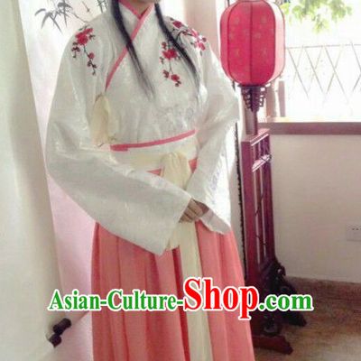 Chinese Traditional Ceremonial Clothing Chinese Ancient Teenager Hanfu Dress Free Delivery Worldwide