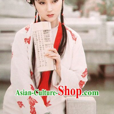 Dream of Red Chamber Lin Daiyu Clothing Costumes Chinese Han Clothing Free Delivery Worldwide