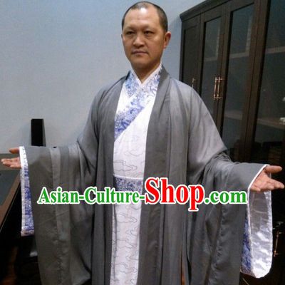 Chinese Traditional Clothing Chinese Ancient Reader Costumes for Man