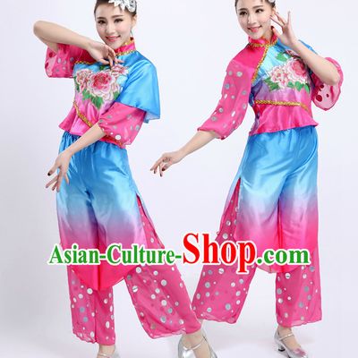 Chinese Girls Dancewear Fan Dance Stores online and Headpieces for Women