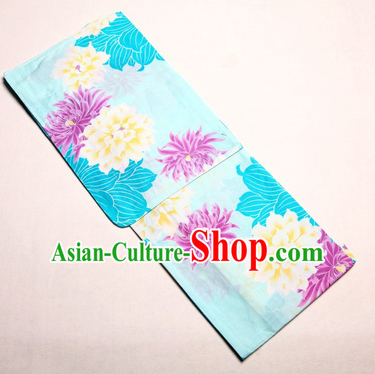 Japanese Traditional Yukata Female Kimono Complete Set Japanese Traditional Yukata Female Kimono Complete Set