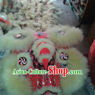 Top Handmade Traditional Chinese Liion Dancing Costumes Complete Set