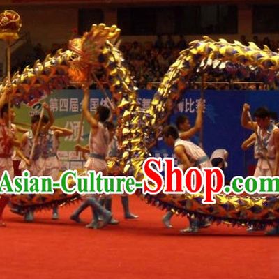 Handmade Shinning Grand Opening Professional Competition and Festival Celebration Dragon Costumes Complete Set