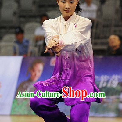 Top Color Change Tai Chi Qi Gong Yoga Clothing Yoga Wear Yoga Pants Yang Tai Chi Quan Uniforms for Women