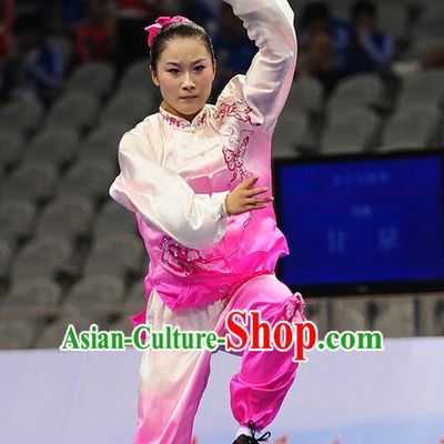 Top Color Change Tai Chi Qi Gong Yoga Clothing Yoga Wear Yoga Pants Yang Tai Chi Quan Uniforms for Women