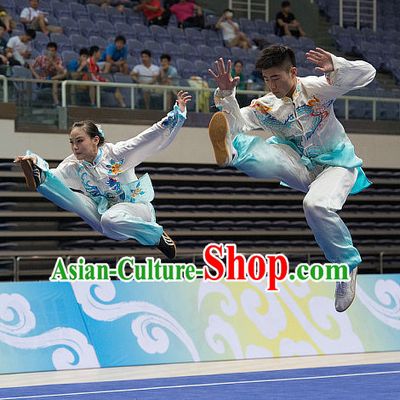 Top Tai Chi Costumes Taijiquan Costume Aikido Chikung Tichi Uniforms Quigong Uniform Thaichi Martial Art Qi Gong Combat Clothing Competition Uniforms for Men or Women