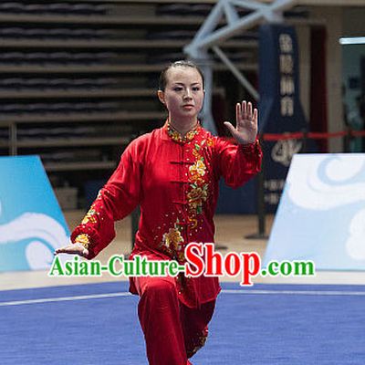 Top Tai Chi Costumes Taijiquan Costume Aikido Chikung Tichi Uniforms Quigong Uniform Thaichi Martial Art Qi Gong Combat Clothing Competition Uniforms for Women