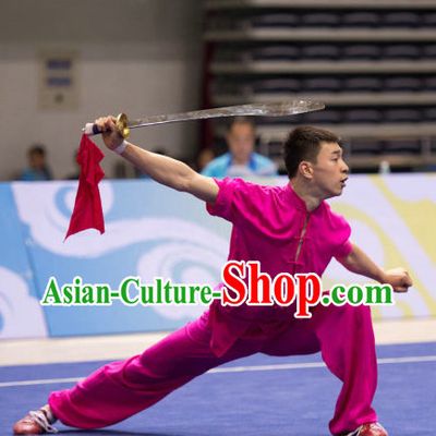Top Kung Fu Broadsword Uniforms Martial Arts Training Uniform Gongfu Clothing Wing Chun Costume Shaolin Clothes Karate Suit for Men
