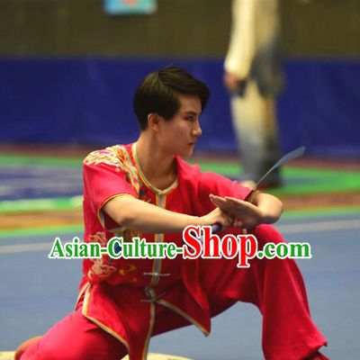 Top Kung Fu Broadsword Uniforms Martial Arts Training Uniform Gongfu Clothing Wing Chun Costume Shaolin Clothes Karate Suit for Men