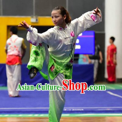 Top Embroidered Tai Chi Taijiquan Aikido Chikung Tichi Quigong Chigong Thaichi Pants Tai Chi Fan Tai Chi Quan Onitsuka Tiger Tai Chi Competition Costumes Uniforms
