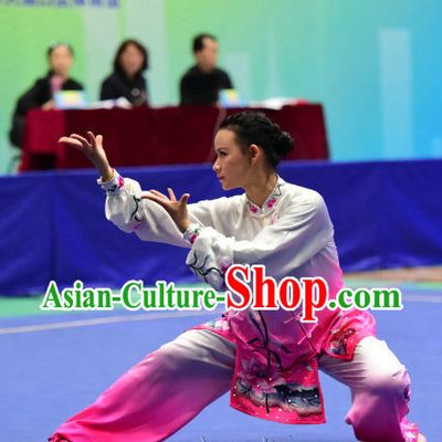 Top Embroidered Tai Chi Taijiquan Aikido Chikung Tichi Quigong Chigong Thaichi Pants Tai Chi Fan Tai Chi Quan Onitsuka Tiger Tai Chi Competition Costumes Uniforms