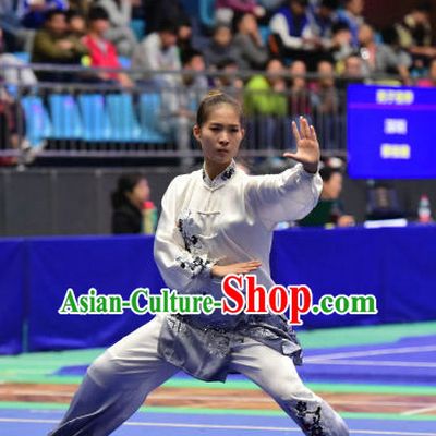 Top Embroidered Tai Chi Taijiquan Aikido Chikung Tichi Quigong Chigong Thaichi Pants Tai Chi Fan Tai Chi Quan Onitsuka Tiger Tai Chi Competition Costumes Uniforms