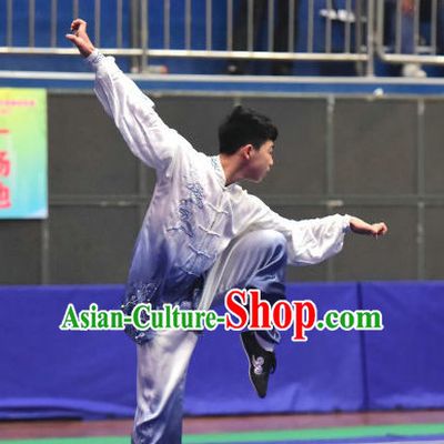Top Embroidered Tai Chi Taijiquan Aikido Chikung Tichi Quigong Chigong Thaichi Pants Tai Chi Fan Tai Chi Quan Onitsuka Tiger Tai Chi Competition Costumes Uniforms