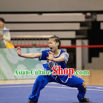 Top China Xingyi Quan Hsing I Hsing Yi Hsing I Chuan Hsing I Forms Hsing Yi Training Kung Fu Uniforms Costumes Competition Suit for Women