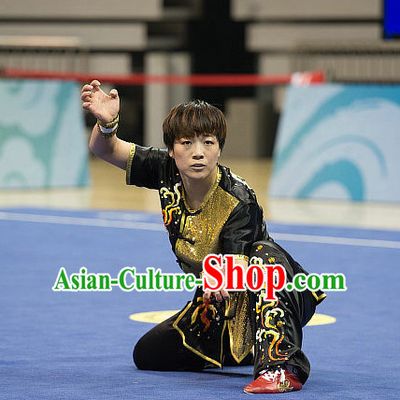 Top China Xingyi Quan Hsing I Hsing Yi Hsing I Chuan Hsing I Forms Hsing Yi Training Kung Fu Uniforms Costumes Competition Suit for Women