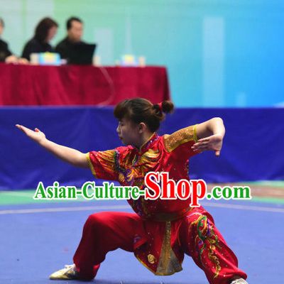 Top China Xingyi Quan Hsing I Hsing Yi Hsing I Chuan Hsing I Forms Hsing Yi Training Kung Fu Uniforms Costumes Competition Suit for Women