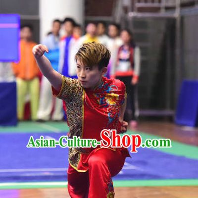 Top China Xingyi Quan Hsing I Hsing Yi Hsing I Chuan Hsing I Forms Hsing Yi Training Kung Fu Uniforms Costumes Competition Suit for Women