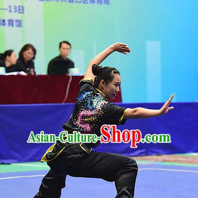 Top Chinese Xingyi Quan Hsing I Hsing Yi Hsing I Chuan Hsing I Forms Hsing Yi Training Kung Fu Uniforms Costumes Competition Suit for Women