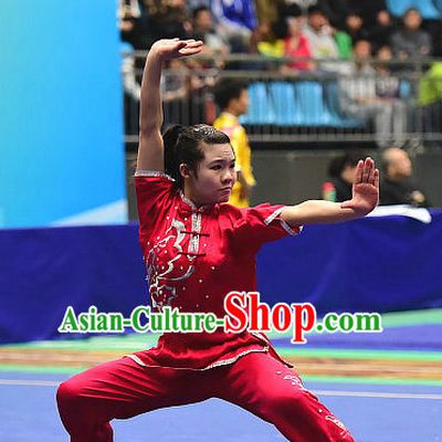 Top Chinese Xingyi Quan Hsing I Hsing Yi Hsing I Chuan Hsing I Forms Hsing Yi Training Kung Fu Uniforms Costumes Competition Suit for Women