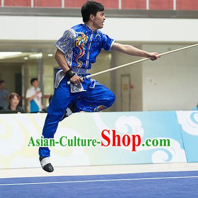 Top Chinese Kung Fu Stick Wooden Dummy Hung Gar Taekwondo Gear Taekwondo Equipment Kung Fu Moves Chinese Kungfu Costume Wing Chun Costumes Competition Uniforms