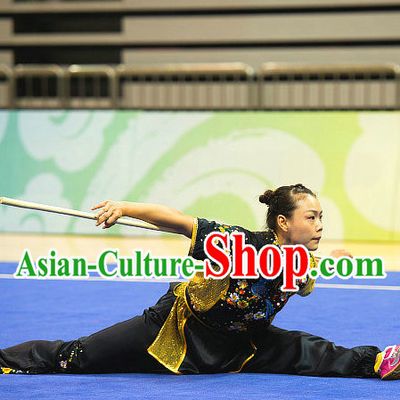 Top Chinese Kung Fu Stick Wooden Dummy Hung Gar Taekwondo Gear Taekwondo Equipment Kung Fu Moves Chinese Kungfu Costume Wing Chun Costumes Competition Uniforms