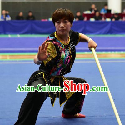 Top Chinese Kung Fu Stick Wooden Dummy Hung Gar Taekwondo Gear Taekwondo Equipment Kung Fu Moves Chinese Kungfu Costume Wing Chun Costumes Competition Uniforms