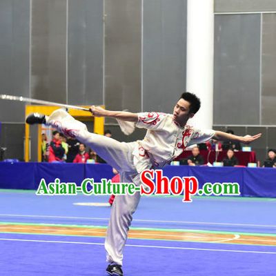 Top Chinese Kung Fu Stick Wooden Dummy Hung Gar Taekwondo Gear Taekwondo Equipment Kung Fu Moves Chinese Kungfu Costume Wing Chun Costumes Competition Uniforms