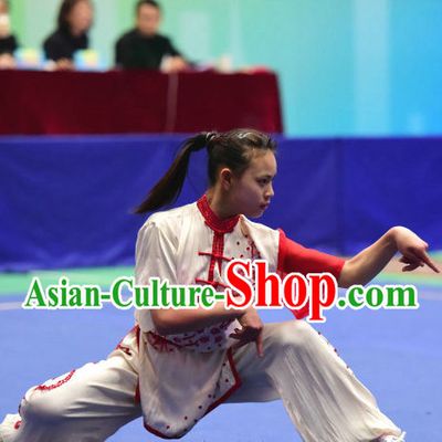 Top Chinese Eagle Claw Boxing or Eagle Claw Fist Uniforms Kung Fu Costumes Martial Arts Suits Competition Uniform