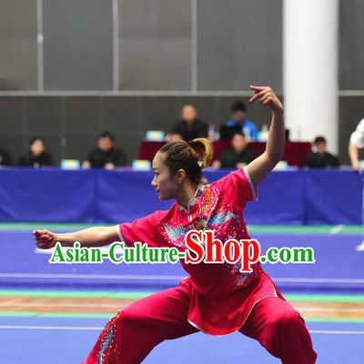 Top Chinese Eagle Claw Boxing or Eagle Claw Fist Uniforms Kung Fu Costumes Martial Arts Suits Competition Uniform