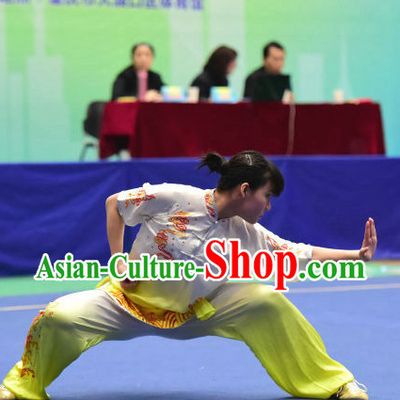 Top Chinese Eagle Claw Boxing or Eagle Claw Fist Uniforms Kung Fu Costumes Martial Arts Suits Competition Uniform