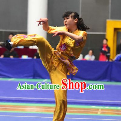 Top Chinese Eagle Claw Boxing or Eagle Claw Fist Uniforms Kung Fu Costumes Martial Arts Suits Competition Uniform