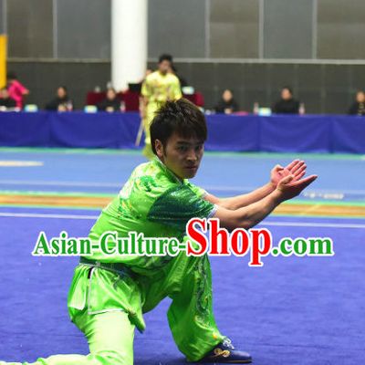 Top Chinese Eagle Claw Boxing or Eagle Claw Fist Uniforms Kung Fu Costumes Martial Arts Suits Competition Uniform