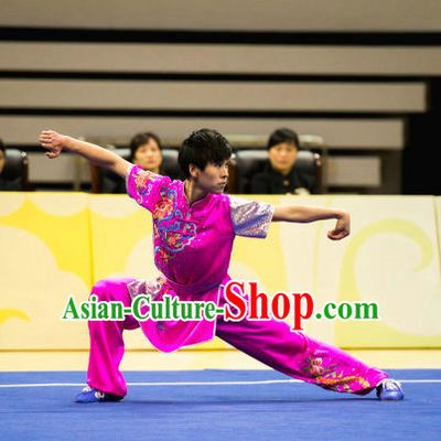 Top Chinese Martial Arts Competition Uniform Kung Fu Suit Mantis Boxing Monkey Fist Gongfu Costumes Complete Set for Women