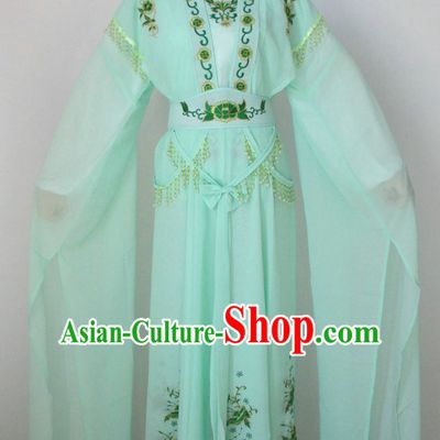 Chinese Classical Long Sleeve Dance Costume Dance Supply Dance Apparel Theatrical Costumes Complete Set for Women