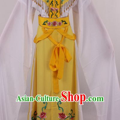 Chinese Beijing Opera Peking Opera Hua Tan Long Water Sleeve Dance Costumes Kids