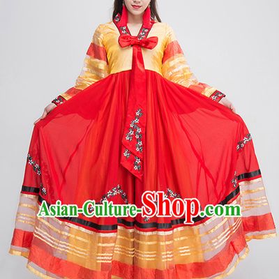 Traditional Chinese Korean Ethnic Clothing Complete Set for Women
