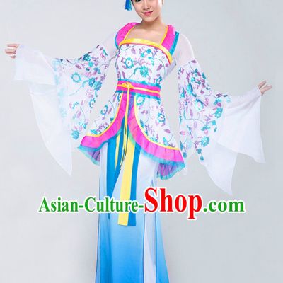 Traditional Chinese Classical Dancing Suits Complete Set for Women