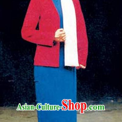 Chinese Culture Chinese Opera Costumes Chinese Cantonese Opera Beijing Opera Costumes Revolutionary Costumes Complete Set for Women
