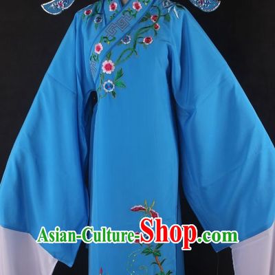 Chinese Culture Chinese Opera Costumes Chinese Cantonese Opera Beijing Opera Costumes Xiao Sheng Costumes and Hat Complete Set for Men