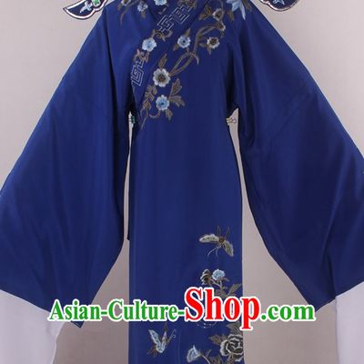 Chinese Culture Chinese Opera Costumes Chinese Cantonese Opera Beijing Opera Costumes Young Scholar Costumes and Hat Complete Set for Men