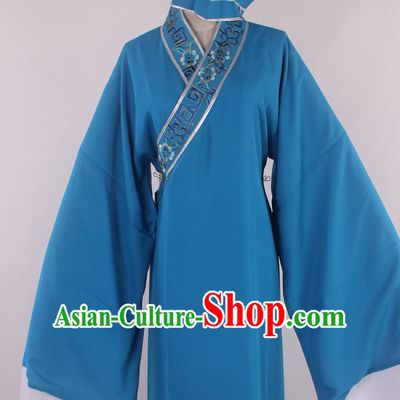 Chinese Culture Chinese Opera Costumes Chinese Cantonese Opera Beijing Opera Costumes Tang Bohu Servant Costumes and Hat Complete Set for Men