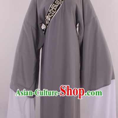 Chinese Culture Chinese Opera Costumes Chinese Cantonese Opera Beijing Opera Costumes Tang Bohu Servant Costumes and Hat Complete Set for Men