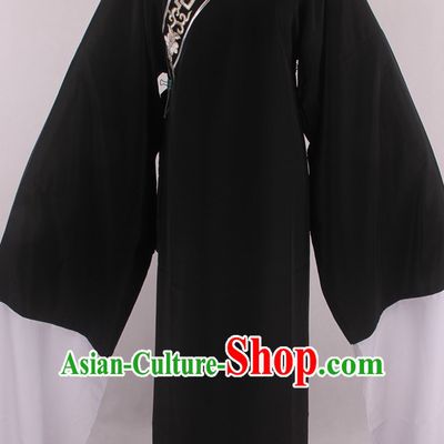 Chinese Culture Chinese Opera Costumes Chinese Cantonese Opera Beijing Opera Costumes Tang Bohu Servant Costumes and Hat Complete Set for Men